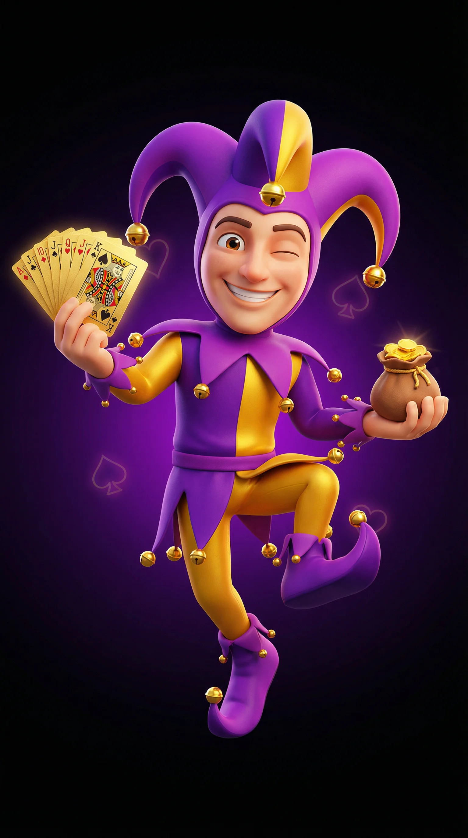 Mascote Joker do 879bet